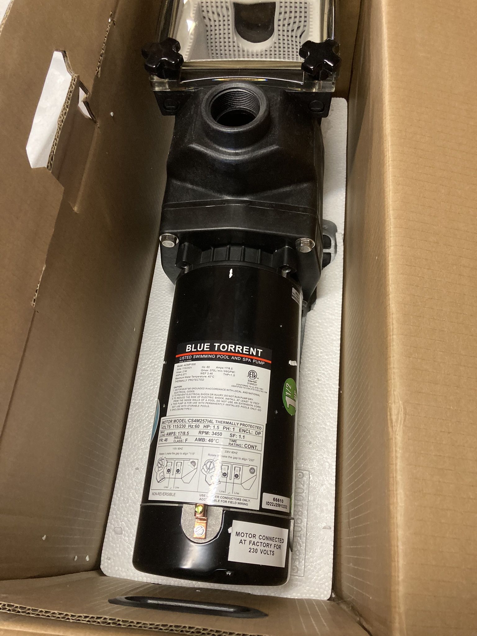 In ground Pool Pump
