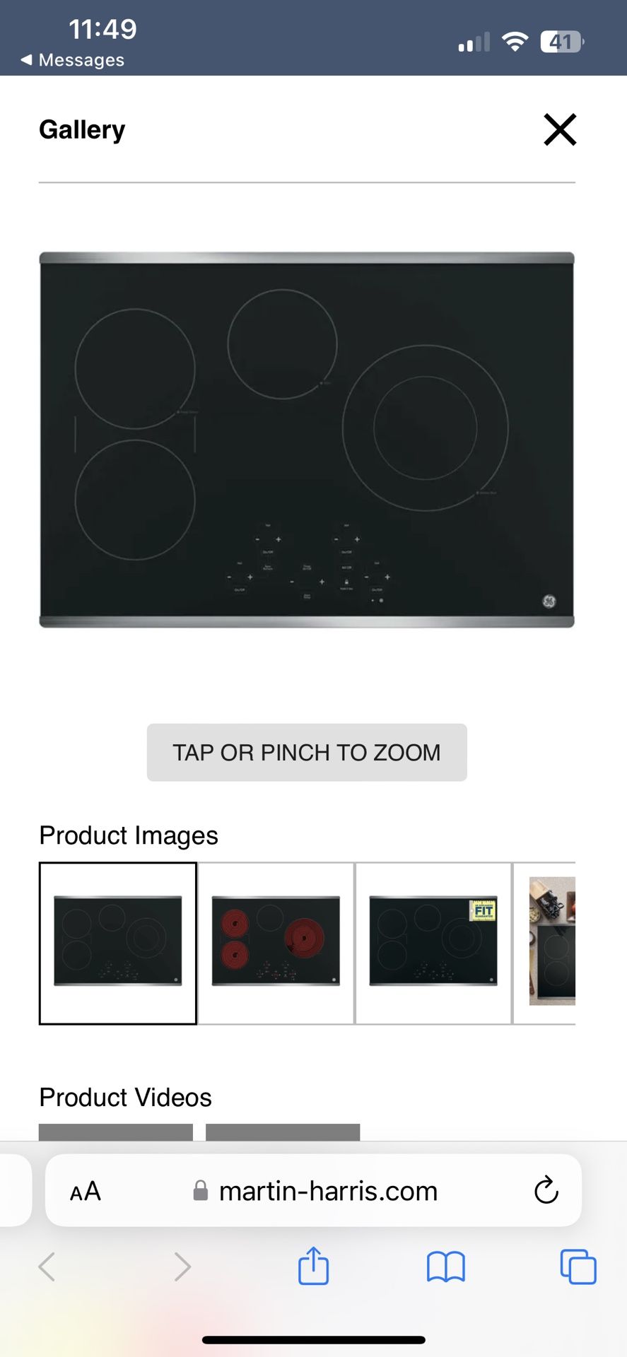 GE Electric CookTop (General Electric)