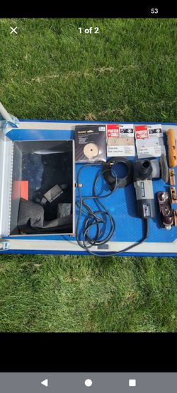 Porter Cable random orbital sander and hand planers
