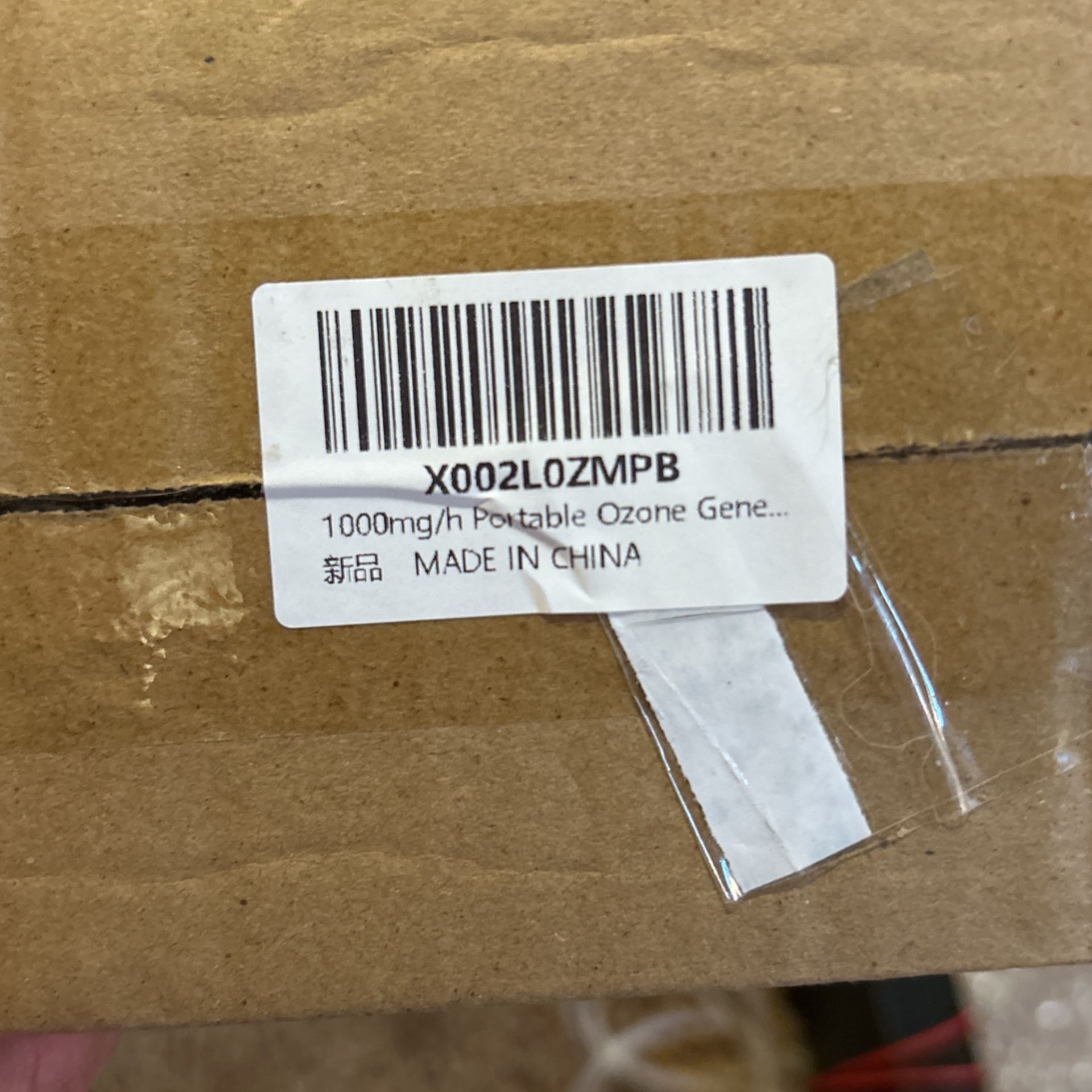 New Portable Ozone Generator Thousand Mg