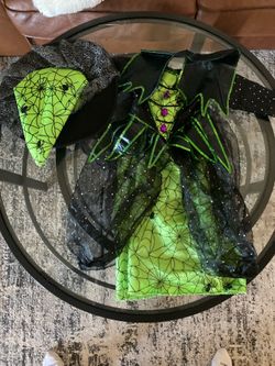 Toddler Witch Costume Size 3-4 Years Old