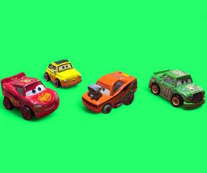 Disney Pixar Cars Mini Racers 4-Pack