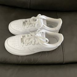 White Nike Air Force 1 Low 5y No Box 