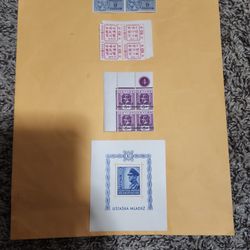 1 Sheet Mint High Value Stamps Lot VL 9990