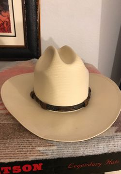 New Stetson Straw Cowboy Hat