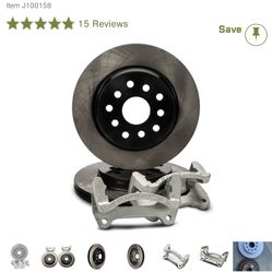 Front Teraflex Performance Rotor Kit (07-18 Jeep Wrangler JK)