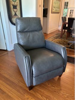 Comfy Faux Leather Recliner - Excellent