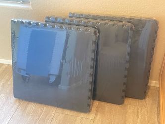 New (sealed) Foam floor/gym mat tiles - 3 packs