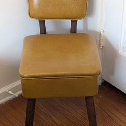 Vintage Gilbert and Ryan Mid Century Sewing Storage Chair Bench Seat