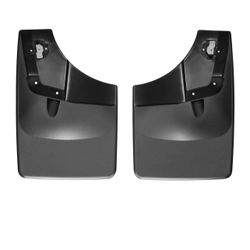 WeatherTech NoDrill MudFlaps Front/Back Pair for Ford F-150  2015-2016,2015 Lobo