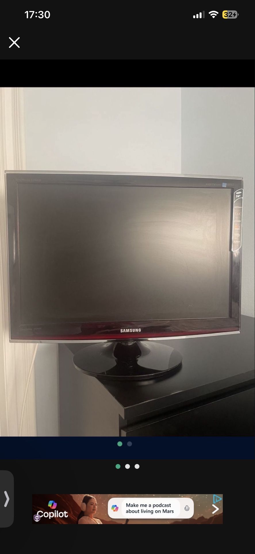 Samsung T240HD monitor NEED GONE ASAP