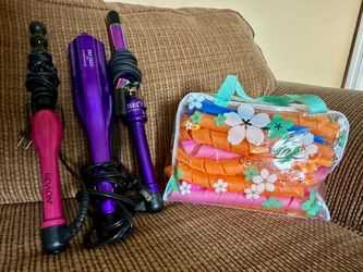 Hair curling accessories