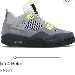 Jordan Retro 4s Air Max 95s Neon 