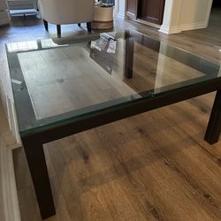 Parsons Coffee Table + Side table