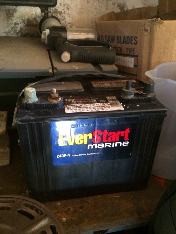EverStart DP24-4 deep cycle marine battery