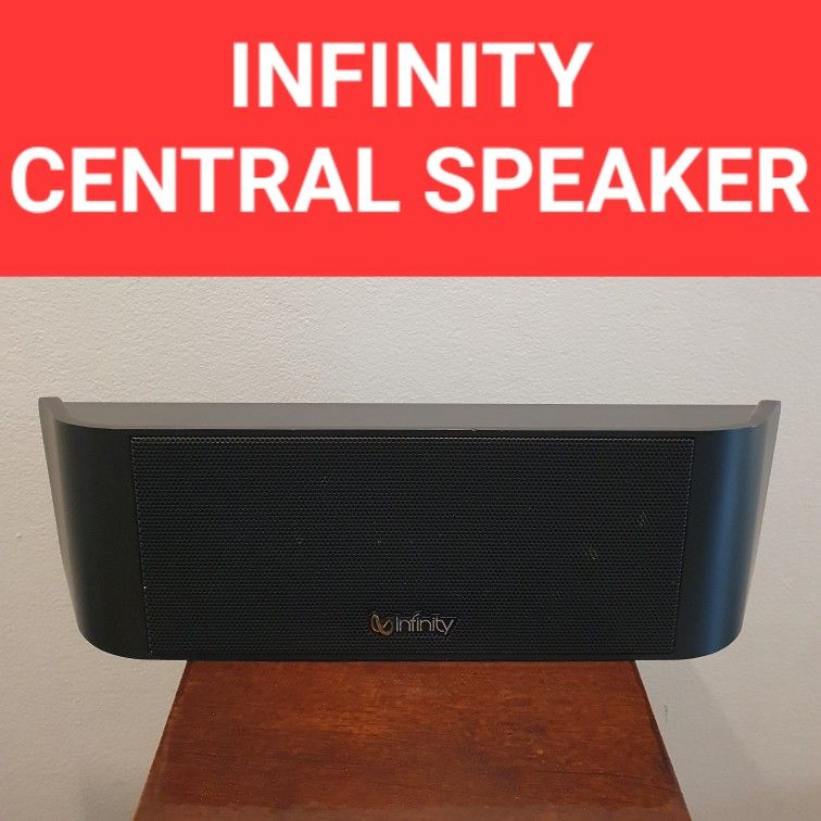 Infinity Central / Center Home Theater Speaker - LOUD!
