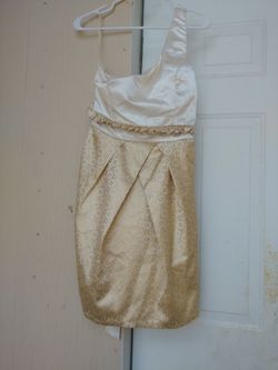 Ruby rox gold dress