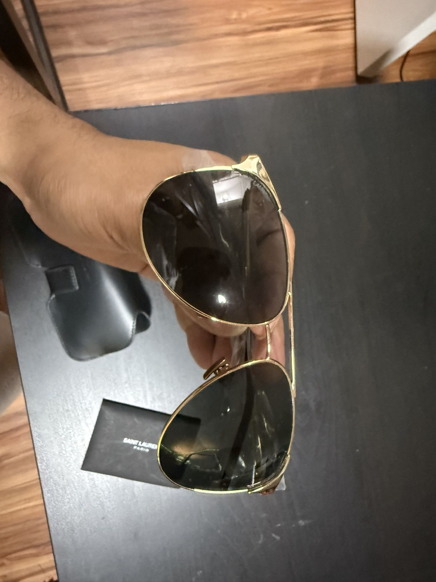 Saint Lauren Aviator Sunglasses