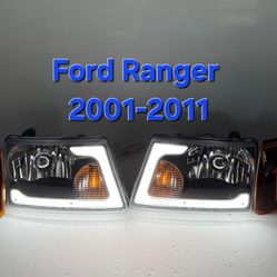 Ford Ranger 2001-2011 Headlights 