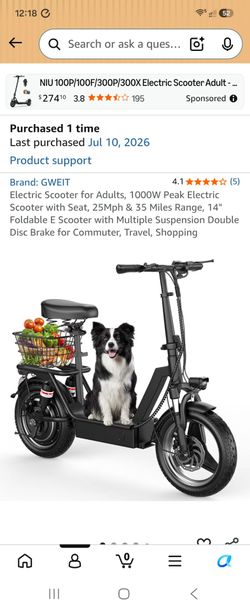 New Electric  scooter