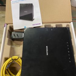 Netgear Wifi Cable Modem Router