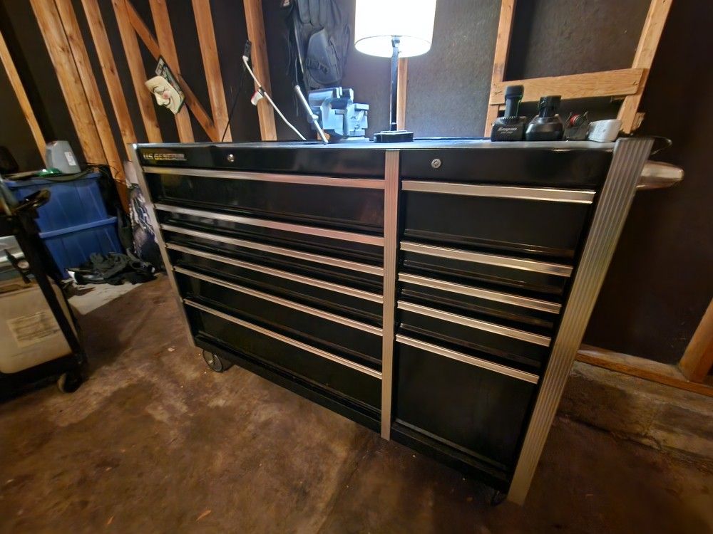 Tool Box W/Tools & Service Cart