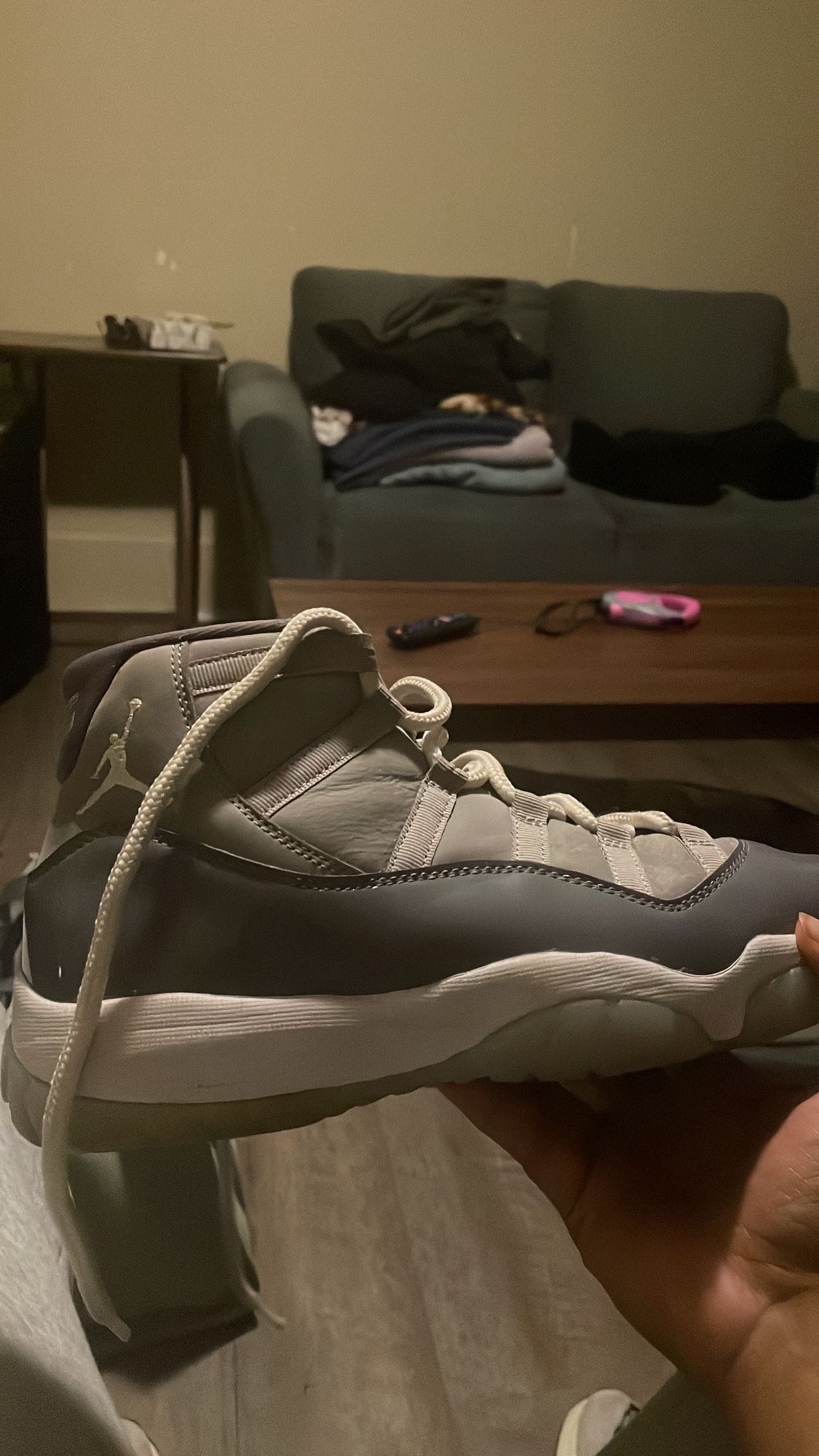 Jordan 11 Cool Gray’s Sz 10