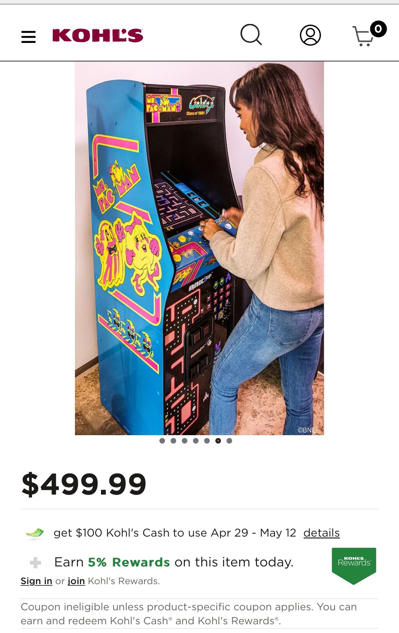 Mrs Pac Man