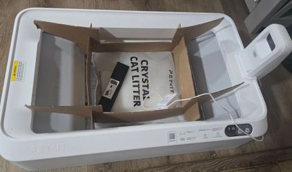 Cat Litter Box w/ AI Camera & Self-Cleaning