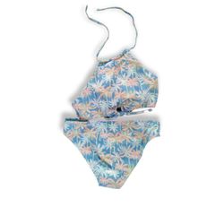 Billabong Girl's Talk To The Palm High Neck Bikini Set

