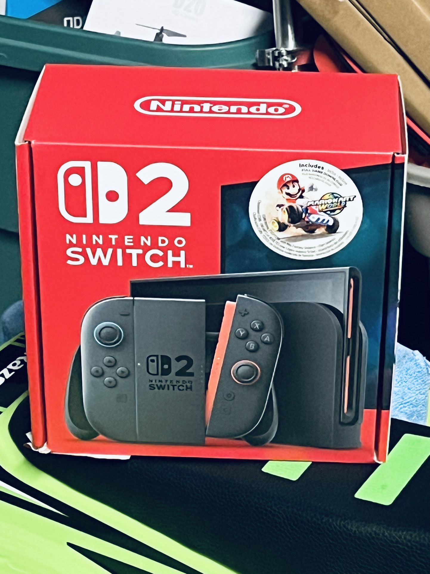 Brand New Nintendo Switch 2 With Mario Games