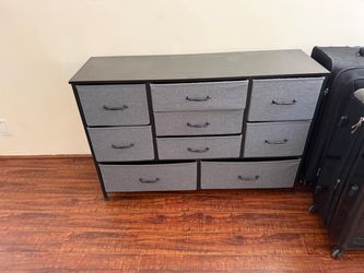 9 Drawer Fabric Dresser