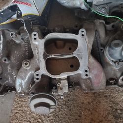 High Performance Air Intake Manifold With Carburator 