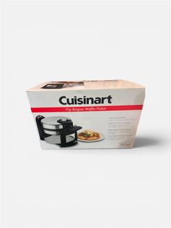 CUISINART FLIP BELGIAN WAFFLE MAKER(Pick up)