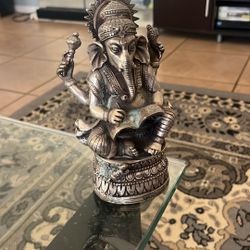 Ganesh Metal Figure 