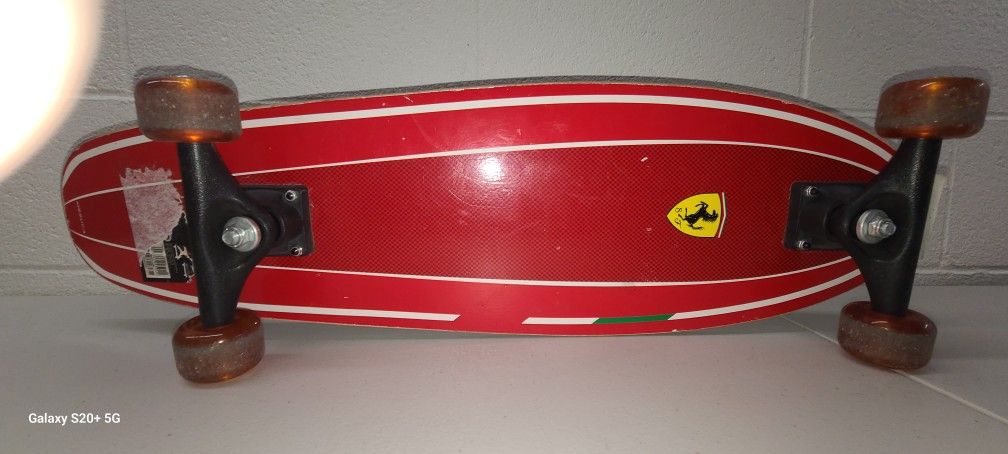 RARE Mesuca Scuderia Ferrari Red Skateboard.$60