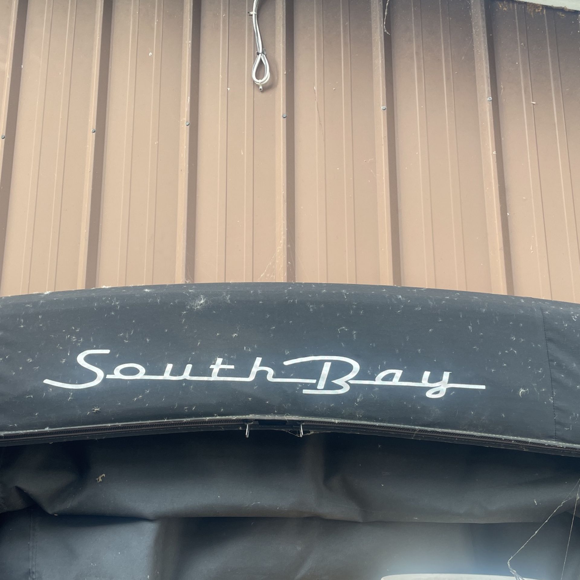 Black SOUTHBAY Pontoon Bimini