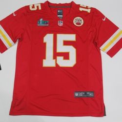 Patrick Mahomes Kansas City Chiefs Super Bowl LVII 57 Jersey Red Size Small 