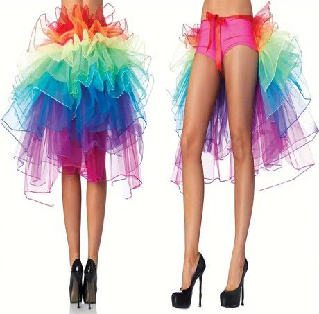 Rainbow Pride Tutu Skirt 