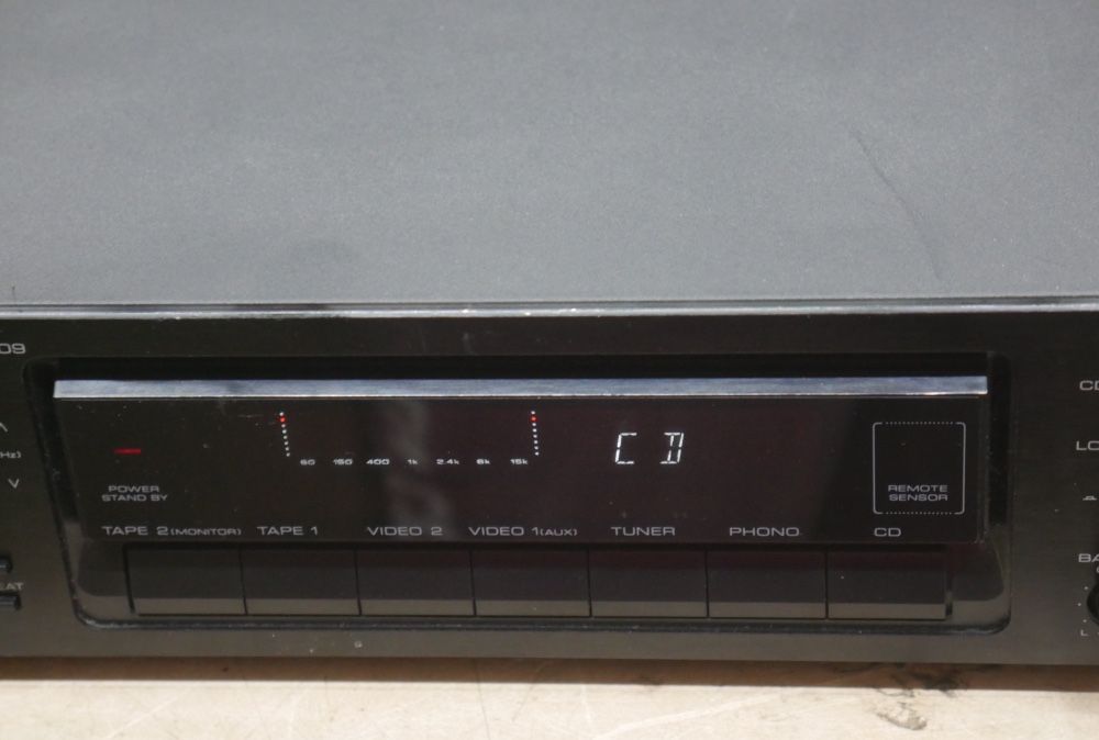 KENWOD KC-209 Stereo Control Amplifier Pre Amp W/ Digital Graphic Equalizer USED. TESTED. IN A GOOD WORKING ORDER.