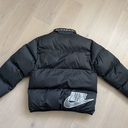 Nike Supreme Reversible Puffer Jacket Size M Black