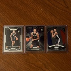 Victor Wembanyama Panini NBA Prizm Rookie Cards 