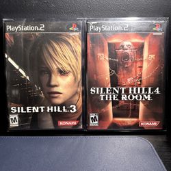 PlayStation 2 Silent Hill 3 And Silent Hill 4 Bundle