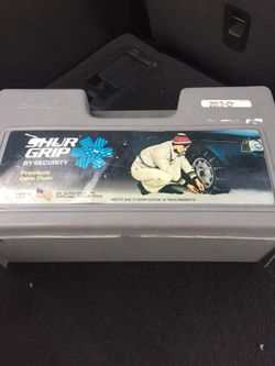 Shur Grip Premium Cable Chains (Grip your tires in the snow)