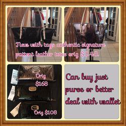 New authentic mk purses and wallets