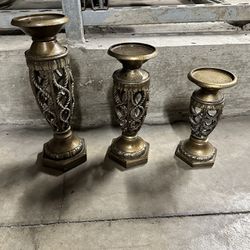 Candle holders. 