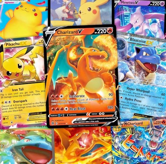 Pokemon 100-Card 3 GUARANTEED ULTRA RARE OFFICIAL TCG CARDS VMAX EX VSTAR GX