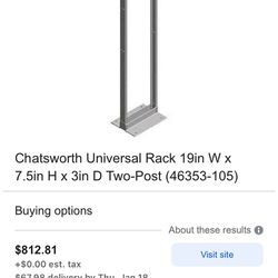 Aluminum Rack Universal 3 Rack Shelves For Computer Servers 