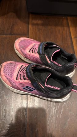 Skechers Kids Sneakers Pink and Black