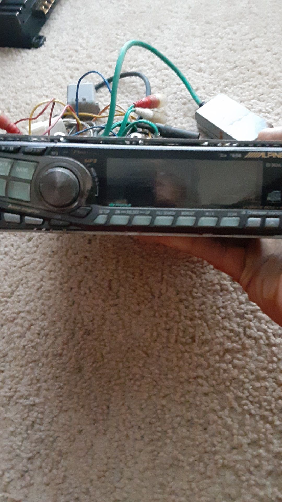 Alpine car stereo for sale used